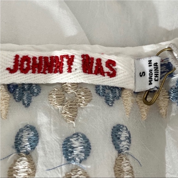 Johnny Was Marlin Embroidered Cotton
Tunic Top - Picture 7 of 10